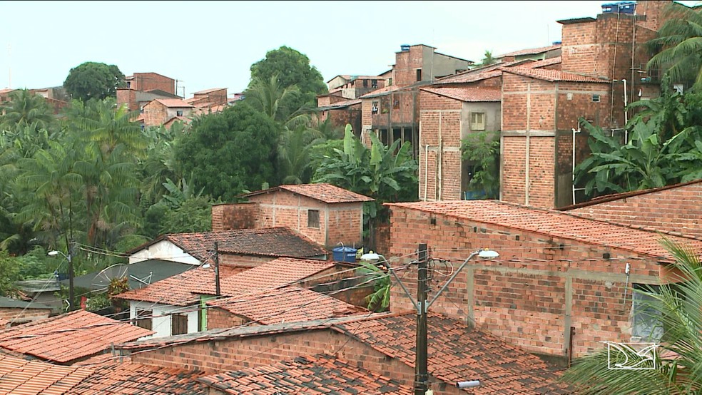 Das 59 áreas mapeadas pela Defesa Civil em São Luís, 27 são consideradas de alto risco. (Foto: Reprodução/TV Mirante)