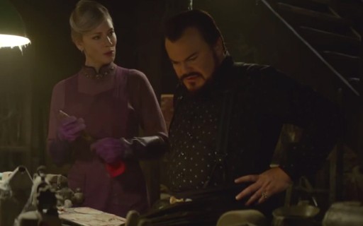 O Mistério do Relógio na Parede  Jack Black e Cate Blanchett apresentam um  mundo mágico em novo trailer