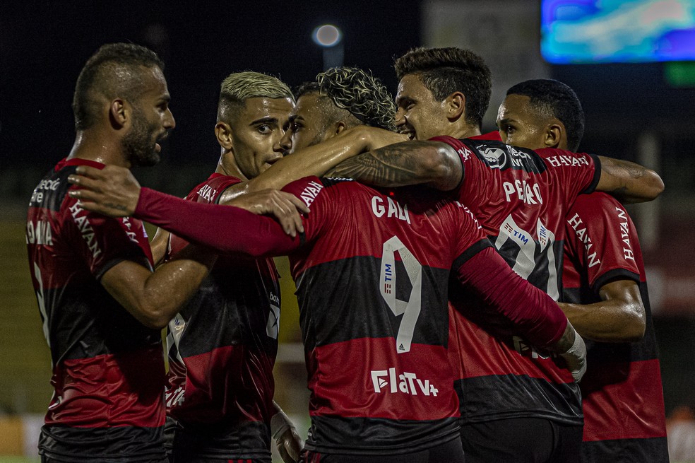 Flamengo já utilizou 38 jogadores diferentes na atual temporada — Foto: Paula Reis/Flamengo