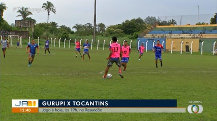 Campeonato Tocantinense: Gurupi enfrenta o Tocantins de Miracema nesta quarta-feira (31)