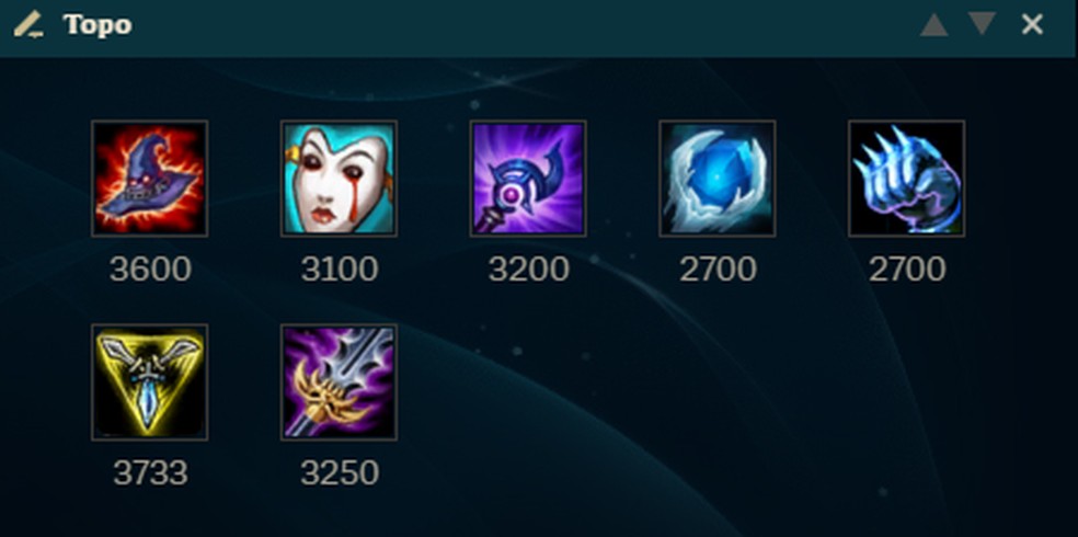 Itens focados em poder de habilidade, mana e redução do tempo de recarga (Foto: Reprodução/Julio César Puiati)