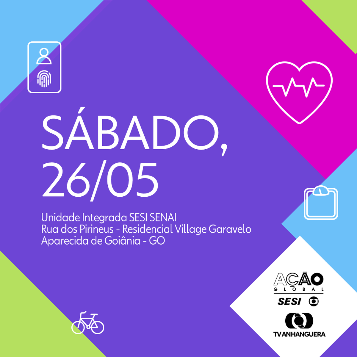 Acao Global 2018 Acontece Neste Sabado 26 Em Aparecida De Goiania Tvanhanguera Rede Globo