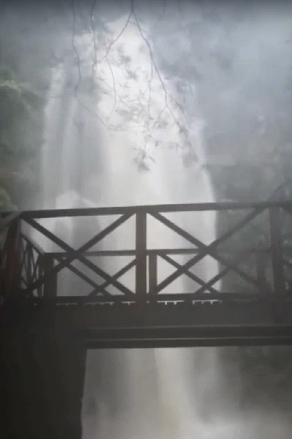 Cachoeira do Pinga, em Porta Alegre — Foto: Reprodução/Isaias Tour