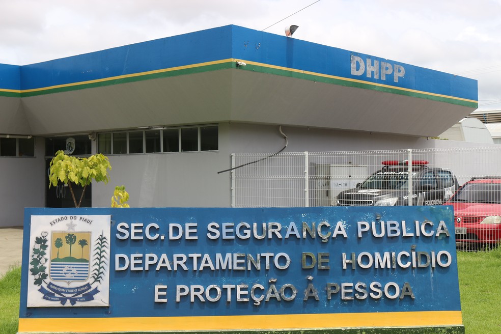 Departamento de Homicídio e Proteção à Pessoa (DHPP) em Teresina — Foto: Lucas Pessoa/G1