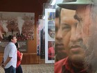 Filho de Fidel visita museu que guarda o corpo de Hugo Chávez