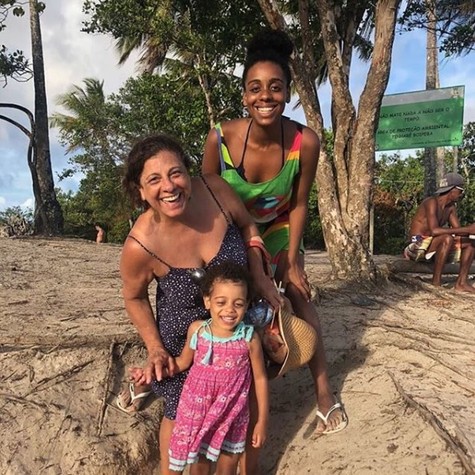 Catarina Abdalla com a filha e a neta (Foto: Reprodução / Instagram)