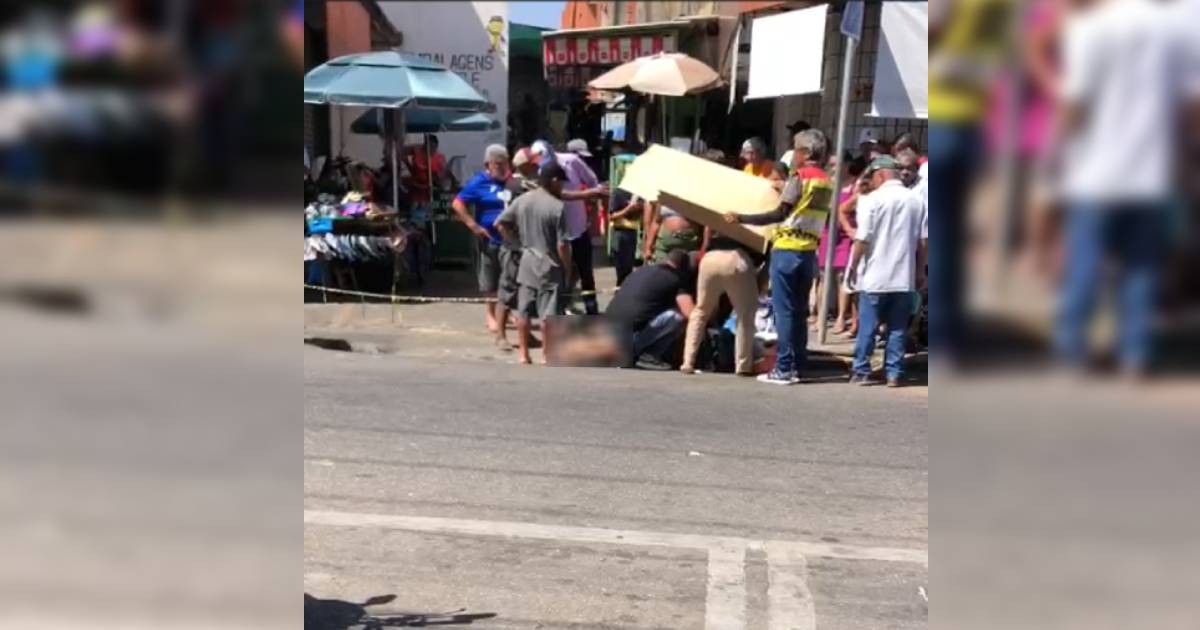 Idoso morre após ter mal súbito embaixo de sol forte em rua, no Ceará
