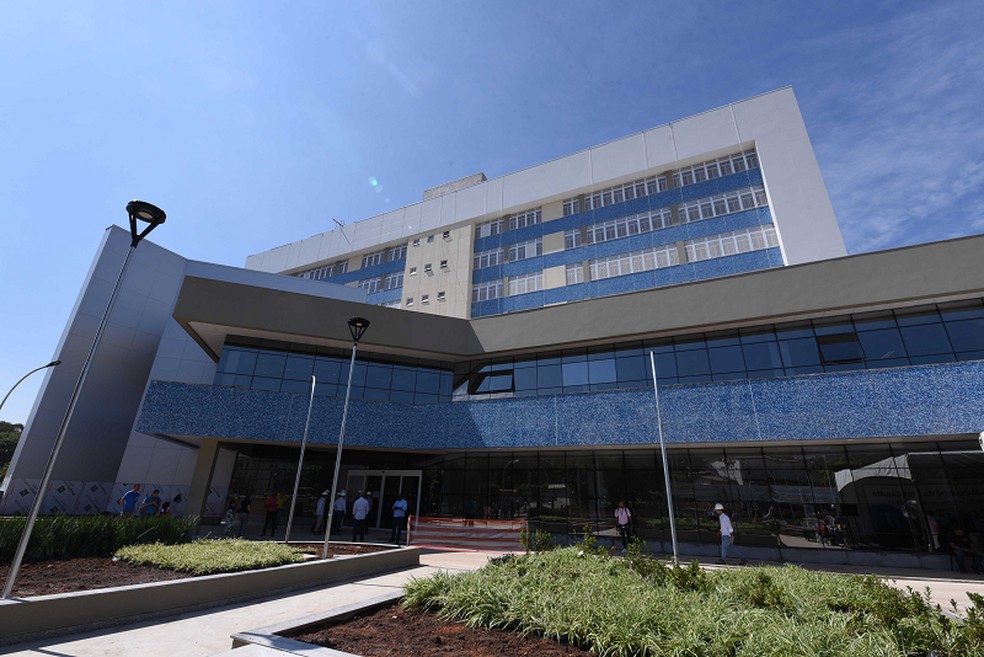 O Hospital Municipal da Brasilândia, na Zona Norte de SP, que trata exclusivamente de pacientes com Covid-19 — Foto: Divulgação/PMSP