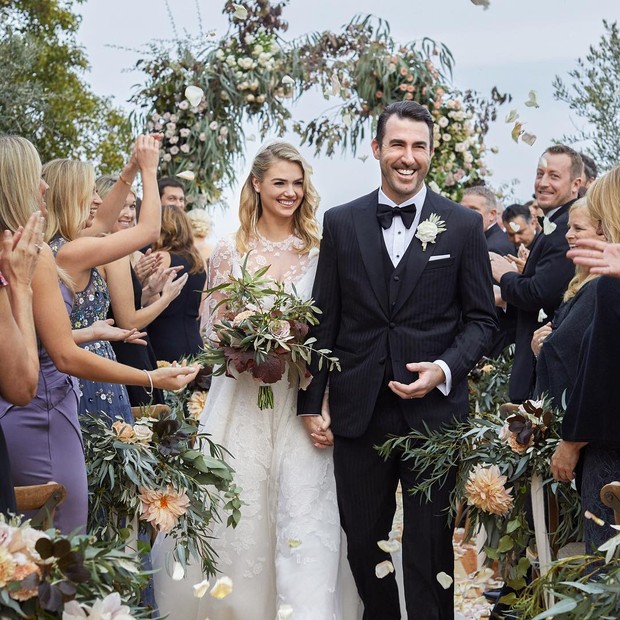 Foto do casamento de Kate Upton e Justin Verlander  (Foto: Reprodução/Instagram)