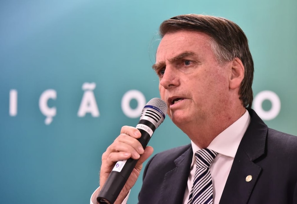 O presidente eleito Jair Bolsonaro â Foto: Rafael Carvalho/Governo de TransiÃ§Ã£o