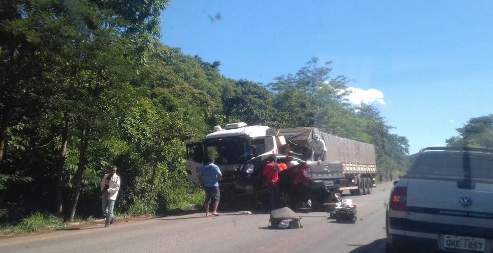 Acidente aconteceu na BR-153, entre Aliança e Gurupi (Foto: Divulgação)