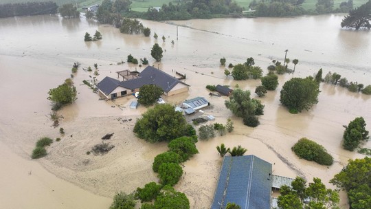 Nova Zelândia declara estado de emergência após passagem de ciclone Gabrielle 
