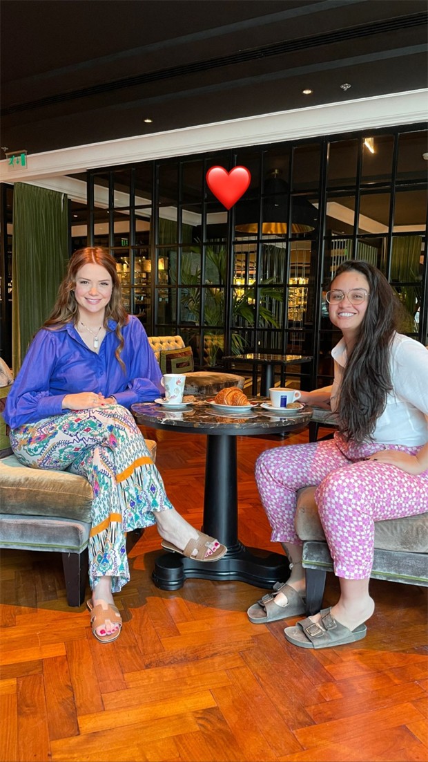 Marcela Mc Gowan e Luiza viajam à Dubai (Foto: Reprodução / Instagram)