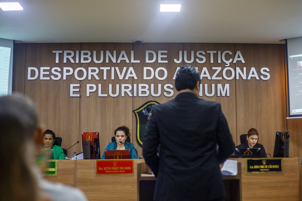 Tribunal de Justiça Desportiva do Amazonas — Foto: Deborah Melo