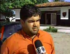 Oddo Vilar, diretor de Patrimônio do Botafogo-PB (Foto: Reprodução / TV Cabo Branco)