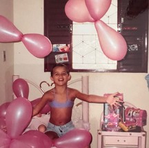Rafa Kalimann abre álbum de infância — Foto: Acervo pessoal