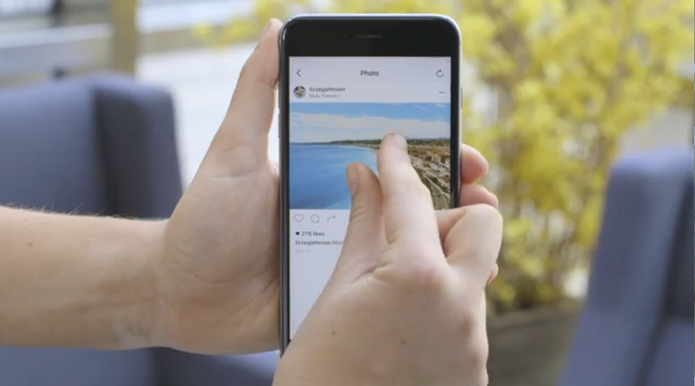 Instagram inclui zoom em fotos e vídeos do aplicativo para iOS e Android (Foto: Divulgação/Instagram)