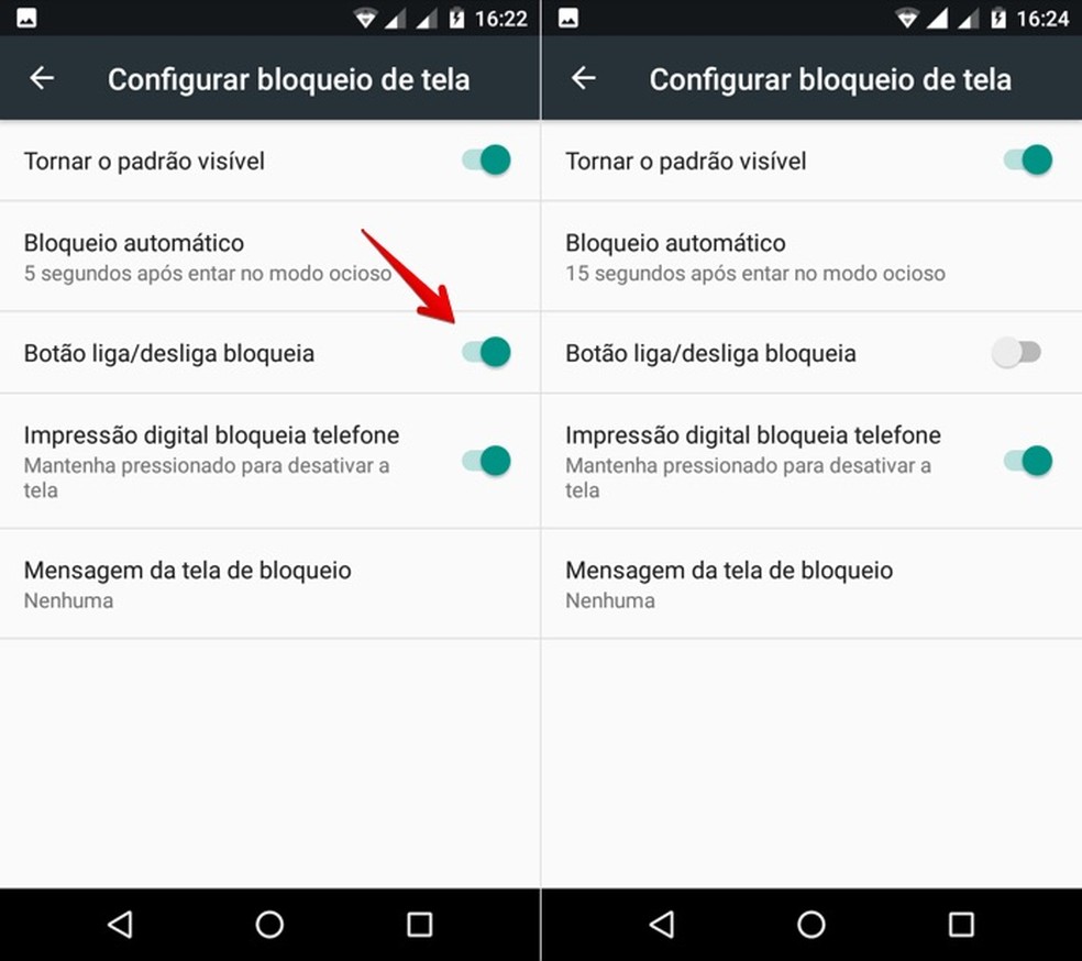 Como Configurar O Bloqueio De Tela No Moto E4 Celular Techtudo