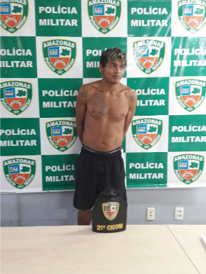 Rodrigo Correa foi preso na manhã desta sexta-feira (14) (Foto: Divulgação/Polícia Militar)
