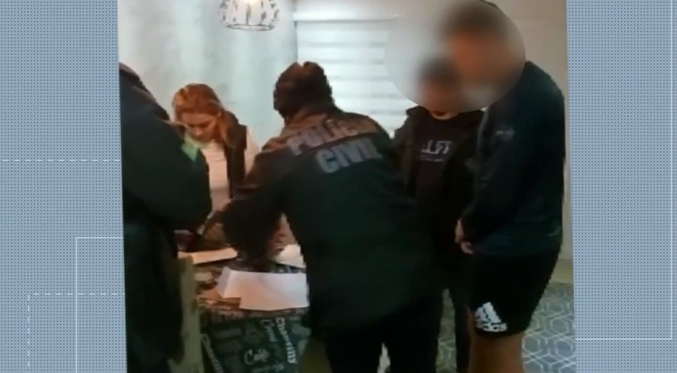 Além dos presos, polícia não descarta participação de agentes públicos. — Foto: Reprodução/RPC Curitiba