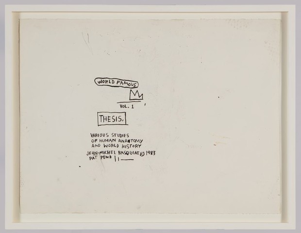Família de Basquiat organiza mostra com obras inéditas do artista em Nova York (Foto:  )
