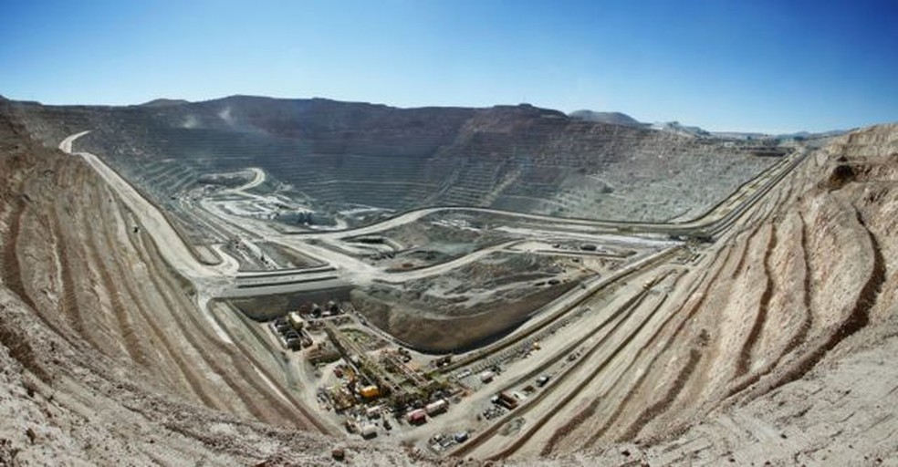 Deserto do Atacama, no Chile, abriga projetos de mineração importantes — Foto: GETTY IMAGES/via BBC