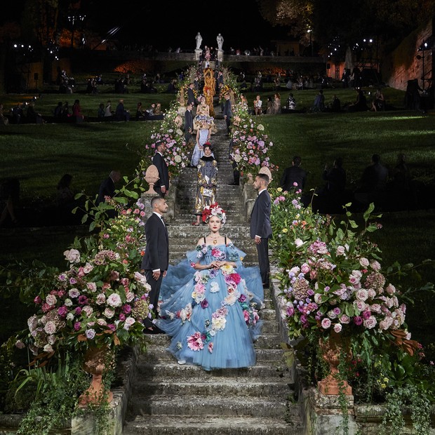 Desfile de Alta Moda da Dolce & Gabbana (Foto: Divulgação)
