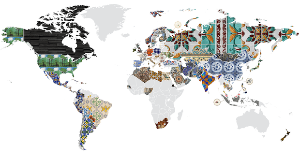 As estampas de azulejos mais comuns ao redor do mundo (Foto: QS Supplies / Divulgação)
