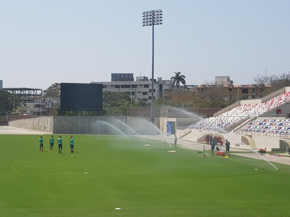 Flamengo treina na véspera da estreia na Libertadores