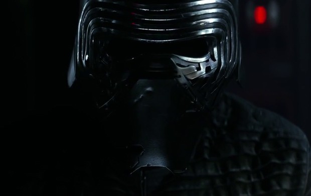 Kylo Ren é a nova ameaça sith de 'Star Wars: Episódio VII'. Ele é subordinado do supremo líder Snoke, que ainda não foi mostrado em imagens (Foto: Reprodução/YouTube/Star Wars)