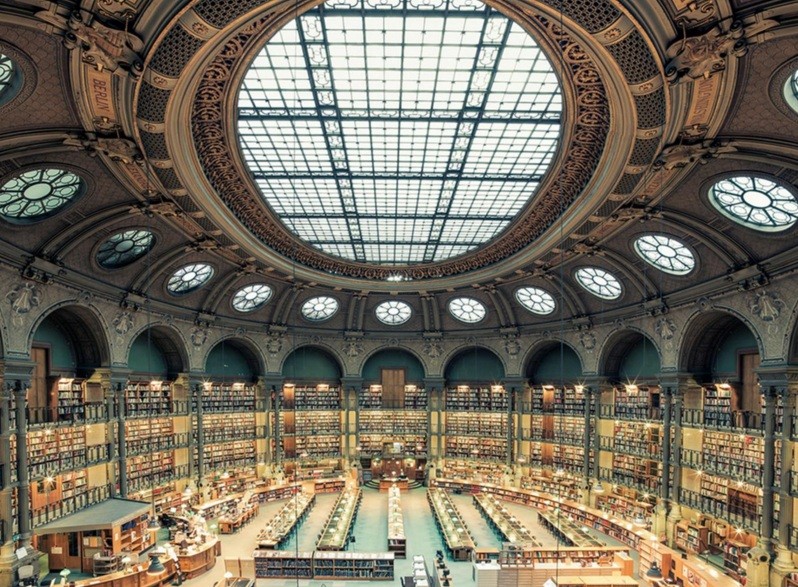 Biblioteca Nacional da França, em Paris (Foto: Divulgação)