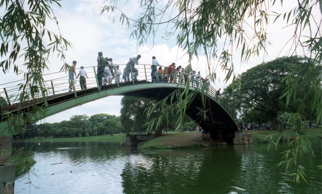 Parque do Ibirapuera em novembro de 1992