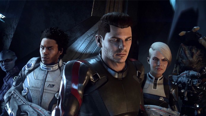 Mass Effect: Andromeda traz uma nova equipe em busca de um planeta para ser a nova Terra (Foto: Reprodução/YouTube)