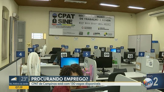 CPAT divulga 130 vagas de emprego; lista inclui oportunidades temporárias e para PCD
