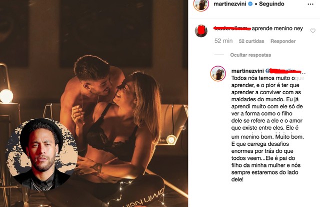 Marido de Carol Dantas defende Neymar (Foto: Reprodução/Instagram)