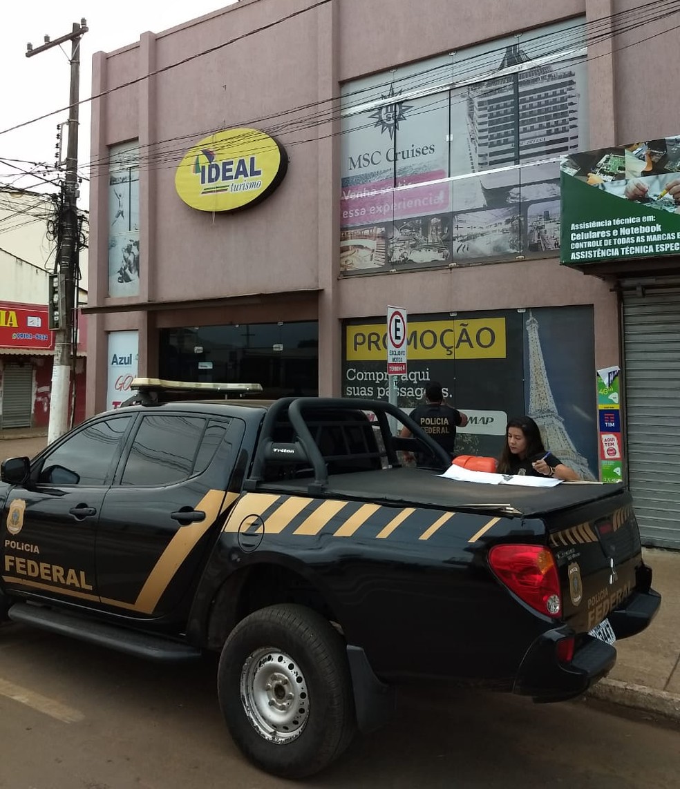 Operação da PF com a Receita Federal cumpre mandados no Pará e no DF. — Foto: Divulgaçã / Polícia Federal