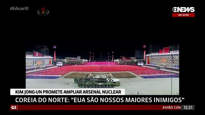 Lider Norte Coreano Se Compromete A Reforcar Arsenal Nuclear Mundo G1