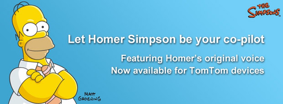 hulkende dialekt i live Agora o Homer Simpson pode ser o seu copiloto no GPS | Notícias | TechTudo