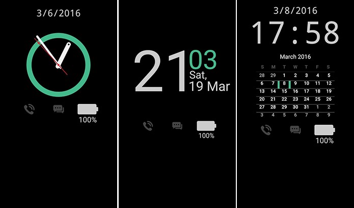 Always On Display from S7 G5 adiciona tela sempre ativa do Galaxy S7 (Foto: Reprodução/Elson de Souza)