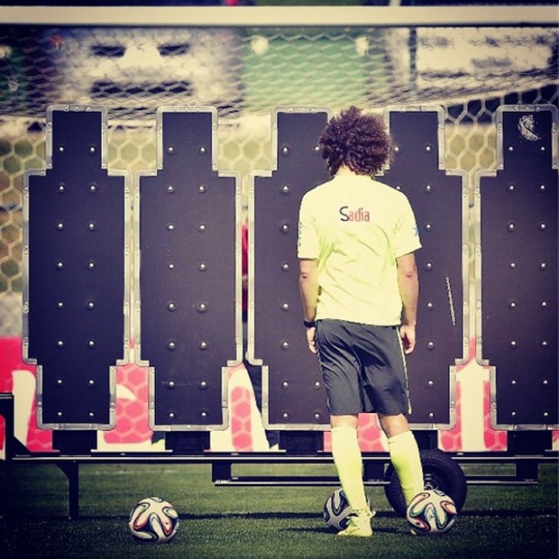 David Luiz, o zagueiro da Seleção Brasileira (Foto: Reprodução / Instagram)