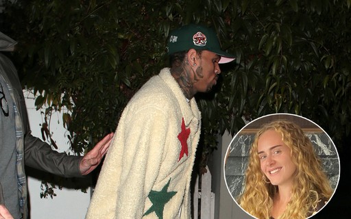 Chris Brown teria feito visita misteriosa a Adele, diz site