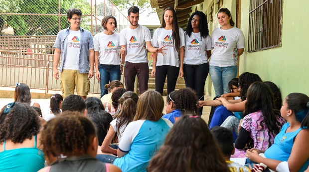 Embaixadores de Minas: eles ensinam empreendedorismo social para jovens  (Foto: Pedro Vilela)