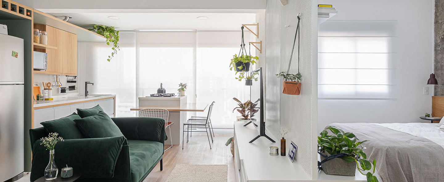 Paleta Clara E Boas Ideias No Apartamento De 38 M Casa Vogue Apartamentos