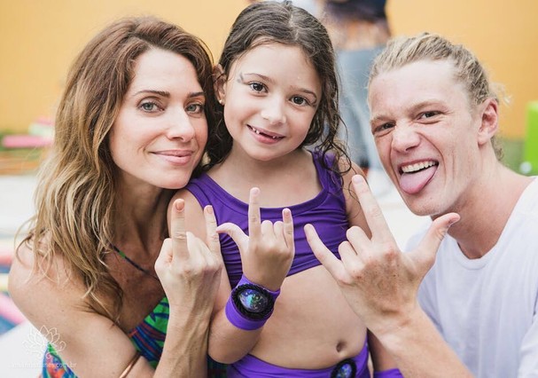 LetÃcia Spiller, Stella e Pedro (Foto: Instagram/Reprodução)