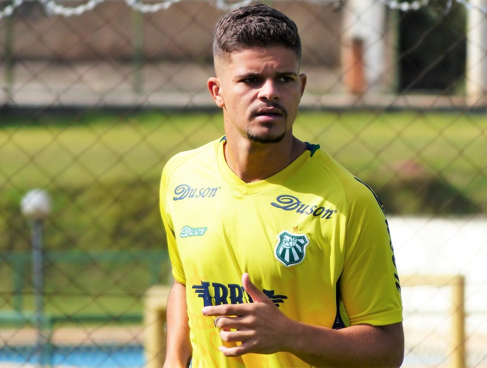 Bilu disputou a SÃ©rie D do Brasileiro pela Caldense (Foto: Renan Muniz/Caldense)