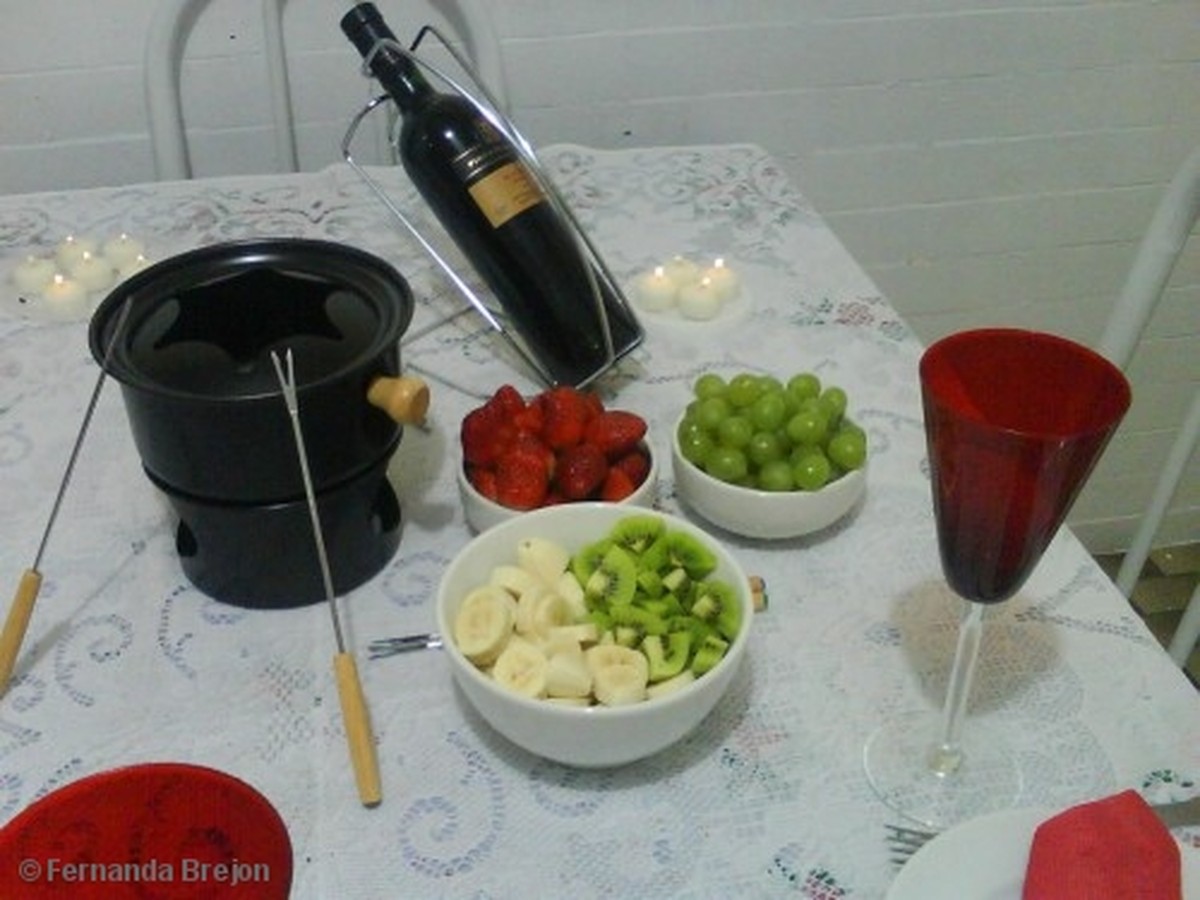 Fondue de chocolate Receitas