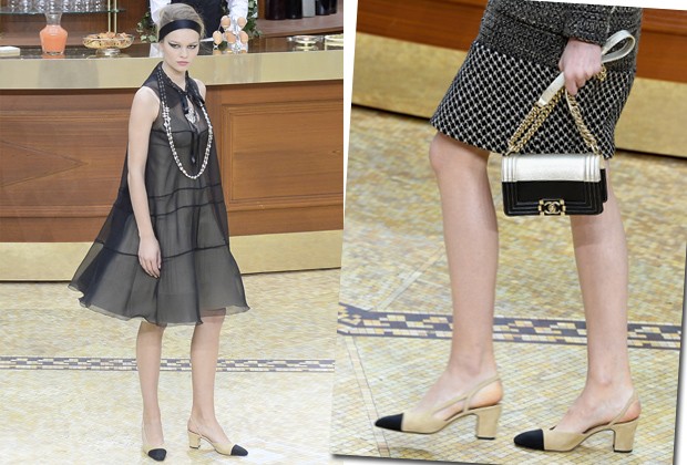 O it shoe da temporada foi desfilado pela Chanel na temporada de inverno 2015-2016 (Foto: Getty Images)