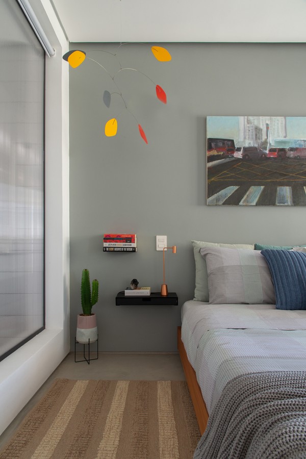 70 m² com décor descolado para um jovem designer  (Foto: Caca Bratke)