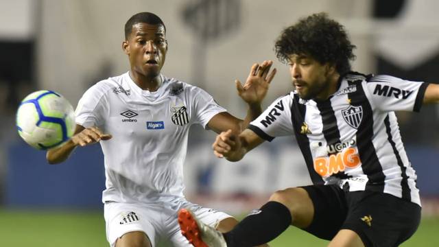 Jean Lucas e Luan na partida deste domingo