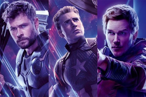 Chris Hemsworth, Chris Evans e Chris Pratt, os Chris da Marvel (Foto: diulgação)